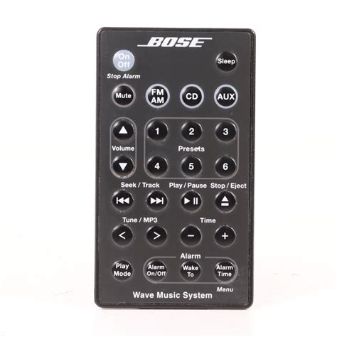 Bose AWRCC1 Remote Control for Wave Music System Black