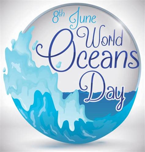 Royalty Free World Oceans Day Clip Art Vector Images And Illustrations