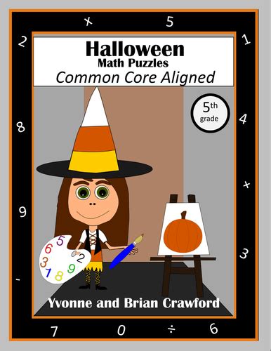 Halloween Math Puzzles - 5th Grade Common Core | Teaching Resources