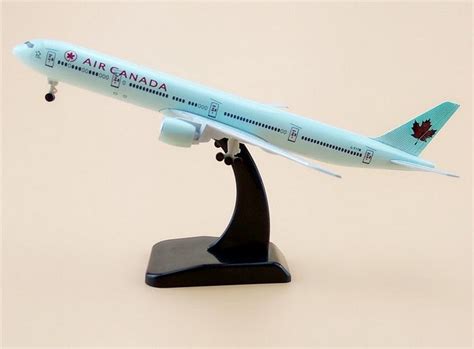 19cm Metal Plane Model Air Canada Airlines B777 300er C Fitw Airplane