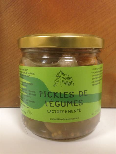 Pickles De L Gumes Lactoferment G Les Aliments Vivants