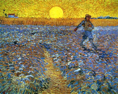 Vincent Van Gogh Dutch Post Impressionism 1853 1890 The Sower