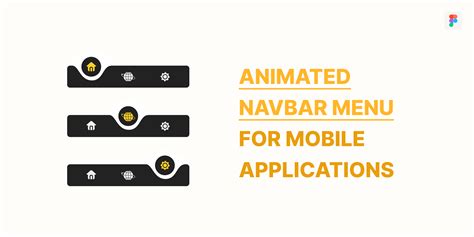Animated Menu Bar Figma
