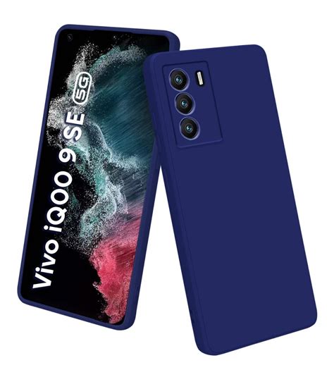 Trueupgrade Silicone Back Case Cover Compatible With Iqoo Se G Case