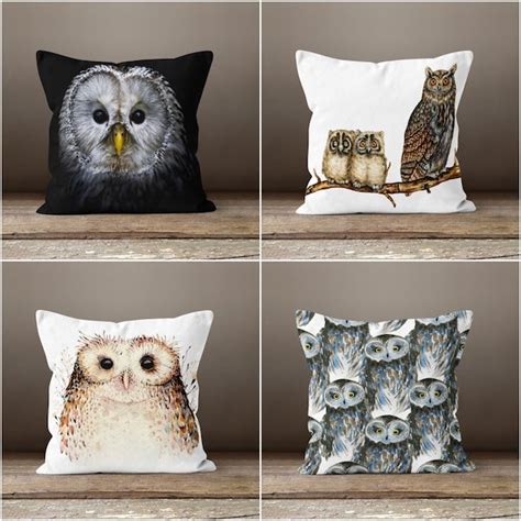 Owl Pillow - Etsy