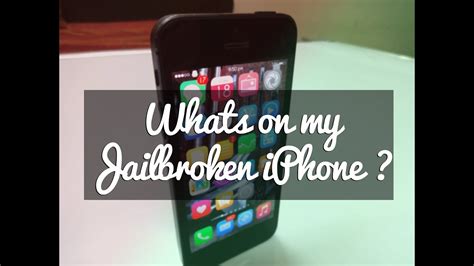 Whats On My Jailbroken Iphone Best Ios Pangu Jailbreak Tweaks