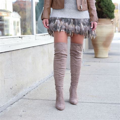 Feather Skirt Holiday Party Inspiration - The House of Sequins