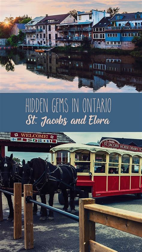 Small Town Travels Things To Do In St Jacobs And Elora Ontario