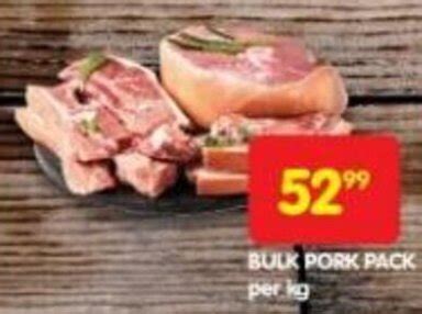 Bulk Pork Pack Per Kg Offer At Shoprite