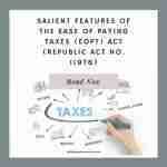 Salient Features Of The Ease Of Paying Taxes EOPT Act R A No 11976