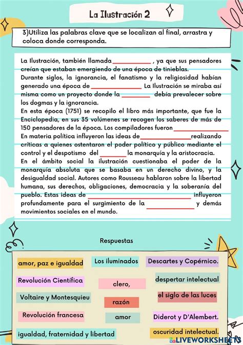 La Historia Y Sus Etapas Worksheet Artofit