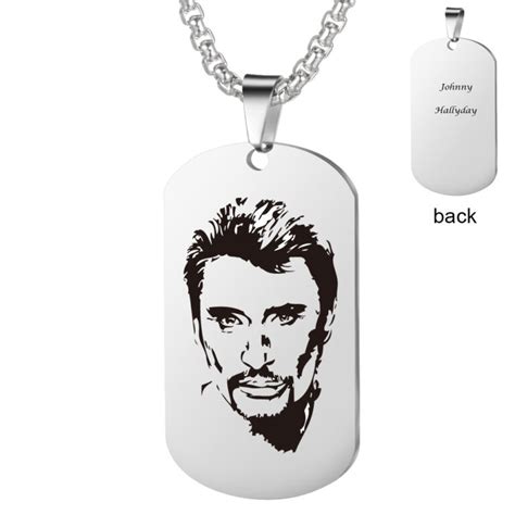 Pendentif Militaire Bijoux Homme Tendance