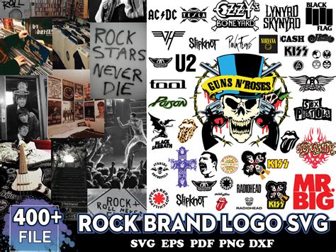 Band Logo Collage