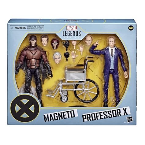 Set De Juego Marvel Legends Series Magneto Y Profesor X Walmart