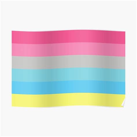 Genderflux Pride Flag Poster For Sale By Flagsworld Redbubble