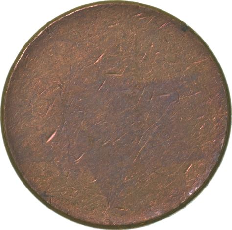 Us Mint Error Coin Blank Cent Planchet Property Room