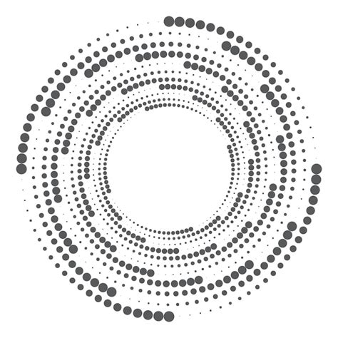 Quadro De Pontos Circulares Semitonos Quadro De Pontos Redondos Desenho