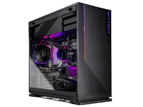 Skytech Azure Gaming Pc Desktop Amd Ryzen 5 3600x 380 Ghz Rtx 3070