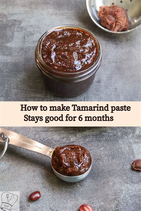 How To Make Tamarind Paste Food Diy Food Recipes Indian Food Recipes