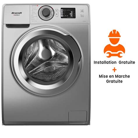 Lave Linge Frontale Brandt Kg Silver Bam Ss Spacenet Tunisie