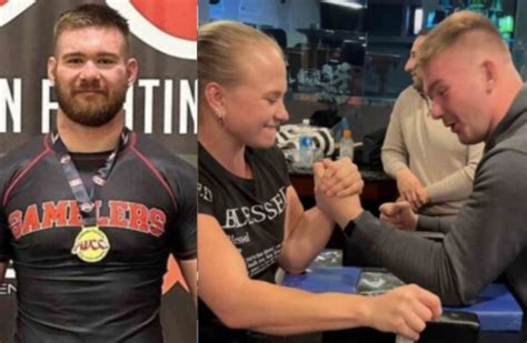 270 Lbs Big Dan Manasoiu Loses Arm Wrestling Match To Female Champ