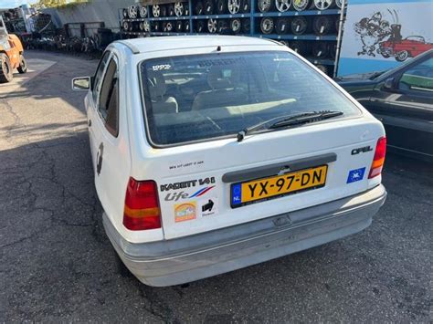 Opel Kadett E I L Ls Gl Salvage Vehicle White