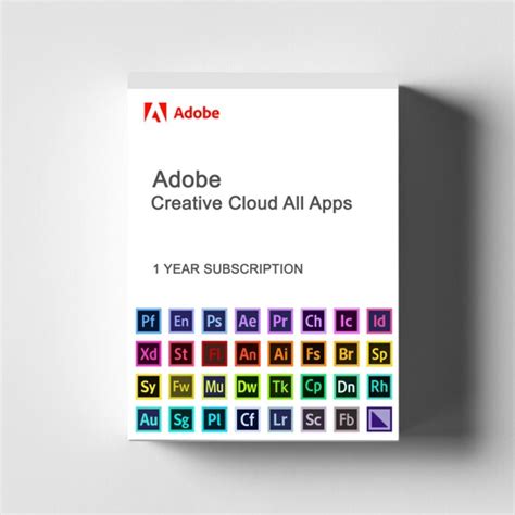 Adobe Creative Cloud All App รายปี ลิขสิทธิ์แท้ 1 Year License Genuine