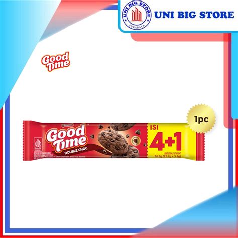 Jual Good Time DOUBLE CHOCO Cookies Arnotts 26 5 Gr Biskuit Coklat