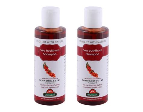 Biosash Sea Buckthorn Shampoo Ml X Pack Of Jiomart