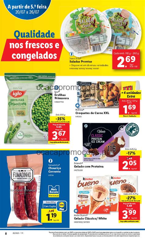 Folheto LIDL SUPERMERCADOS Antevisão Promoções 20 julho a 26 julho O