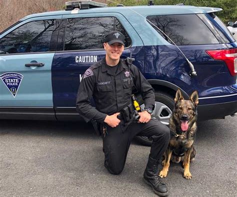 Massachusetts Trooper Police K 9 Injured In Crash At Interstate 495