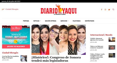 Diario del Yaqui el periódico de Sonora MarcaGo