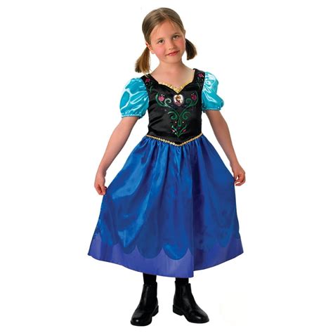 Costume Anna Reine Des Neiges Pour Enfant