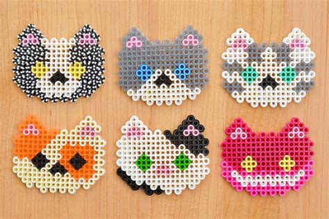 Cat Perler Beads Easy Perler Bead Cat Patterns