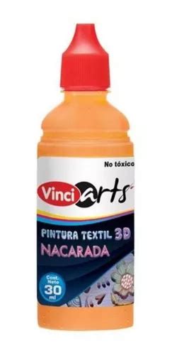 Pintura Textil Vinci Nacarada Colores Surtido No Tóxica 30ml Meses