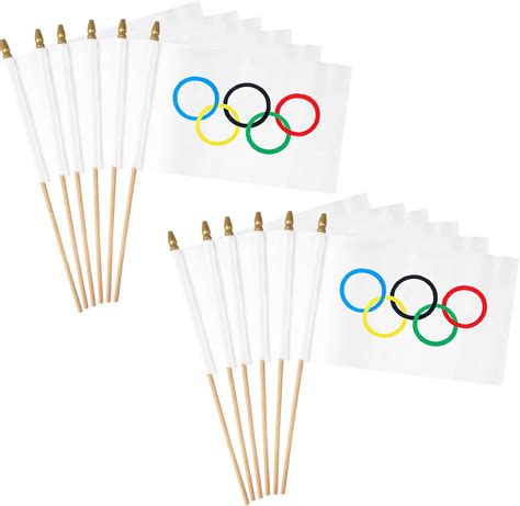 Amazon Pack Olympic Flag Olympic Decorations Olympics Wooden