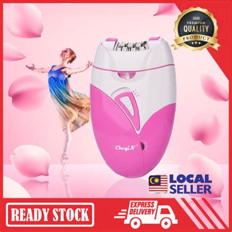 MurahLiving Shaver Epilator Man Women Electric Lady Body Hair Remover