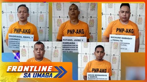 5 Suspek Sa Pagdukot Sa Magpinsang Filipino Chinese Arestado