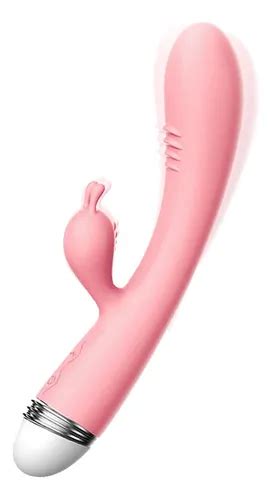 Dildo Vibrador De Conejo Consolador Recargable Meses sin interés