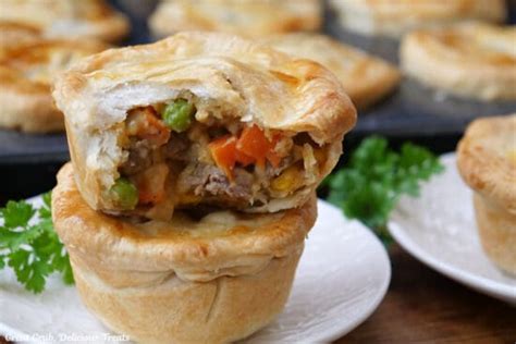 Mini Beef Pot Pies Great Grub Delicious Treats