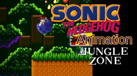 Sonic 1 Animation Jungle Zone Sprite Animation YouTube