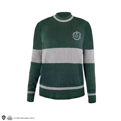 Pull De Quidditch Harry Potter Serpentard Au Comptoir Des Sorciers