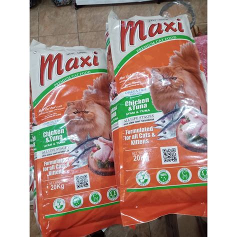 Jual MAXI Premium Cat Food 20 Kg Shopee Indonesia