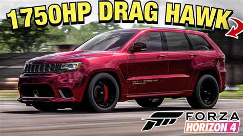 FORZA HORIZON 5 1 750HP JEEP TRACKHAWK DRAG TUNE YouTube