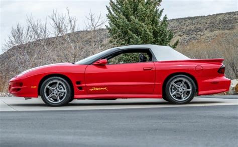 2002 Pontiac Trans Am SLP Firehawk Convertible With 7k Original Miles