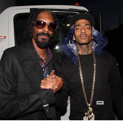 Snoop Dogg and Nipsey Hussle (Snoop's Instagram) | Hip hop classics ...