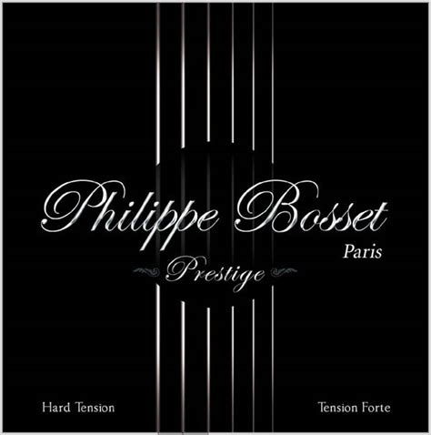 Philippe Bosset Prestige Tension Forte Cordes Guitare Classique