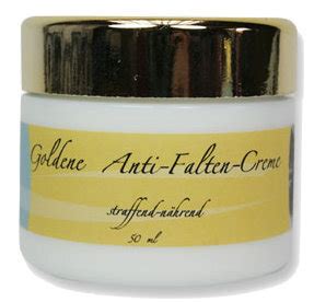 Goldene Anti Falten Creme Ml