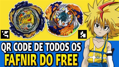 Qr Code De Todos Os Fafnir Beyblade Burst App Youtube