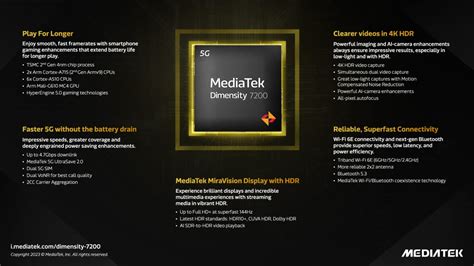 Mediatek Announces Dimensity Its First Nm Midrange Chipset